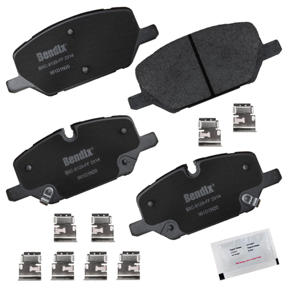 Bendix Priority1 Cfc2314 Ceramic Front Brake Pads For Buick Envision 2023-2021 Cadillac Ct4 2022-2021 Ct5 2022-2020 Xt4 2022-2020 Chevrolet Camaro 887243385183