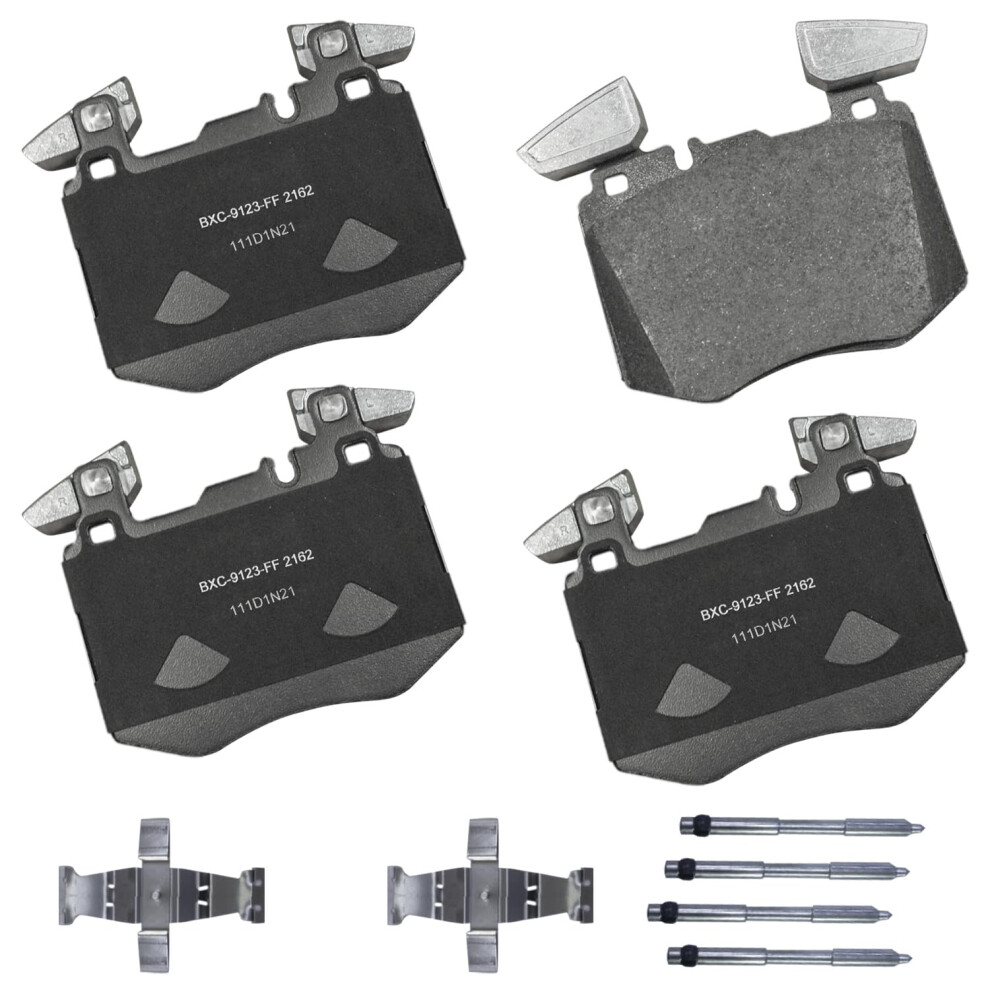 Bendix Premium Sbc2162 Ceramic Front Brake Pads For Mercedes-Benz Glc250 2018-2017 Glc300 2021-2019 887243284684