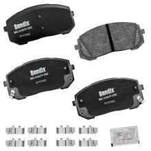 Bendix Priority1 CFC2302 ceramiczne przednie klocki hamulcowe dla Hyundai Elantra 2021 Sonata 2022-2020 Kia K5 2023-2021