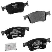 Bendix Priority1 CFC2300 ceramiczne przednie klocki hamulcowe dla Ford Bronco Sport 2024-2021 Escape 2024-2020 Maverick 2024-2022 Lincoln Corsair 202