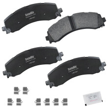 Bendix Priority1 CFM2225 Pσlmetaliczne tylne klocki hamulcowe do Ram 2500 2023-2019 3500 2023-2019 4000 2020-2019
