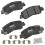 Bendix Priority1 CFC2178 ceramiczne przednie klocki hamulcowe do Mitsubishi Eclipse Cross 2020-2018 Eclipse Cross 2024-2022 1