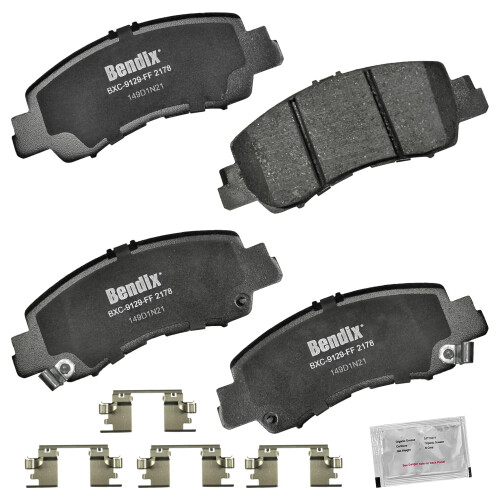 Bendix Priority1 CFC2178 ceramiczne przednie klocki hamulcowe do Mitsubishi Eclipse Cross 2020-2018 Eclipse Cross 2024-2022