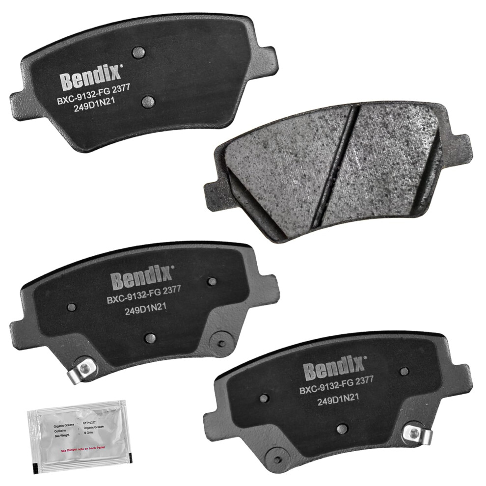 Bendix Priority1 Cfc2377 Ceramic Rear Brake Pads For Genesis Gv80 2023-2021 887243290272