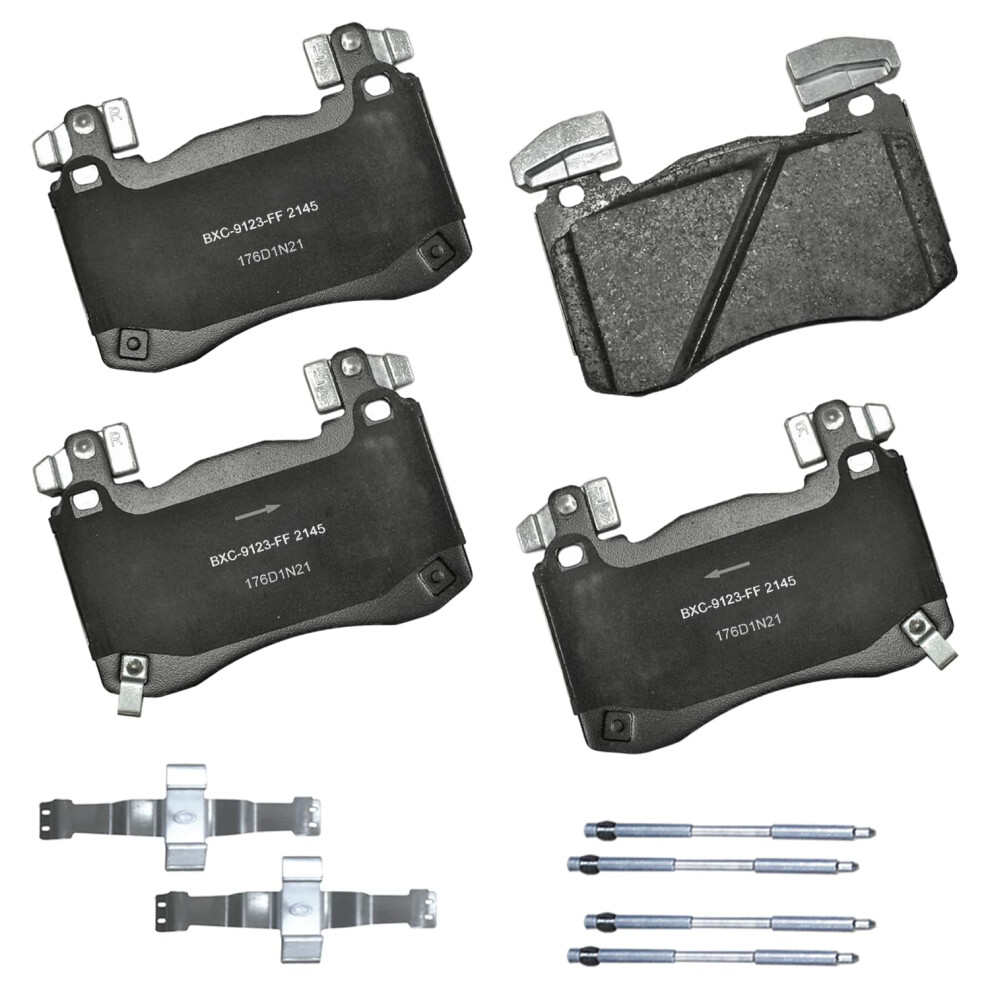 Bendix Premium Sbc2145 Ceramic Front Brake Pads For Genesis G70 2022-2019 Kia Stinger 2022-2018 887243284653