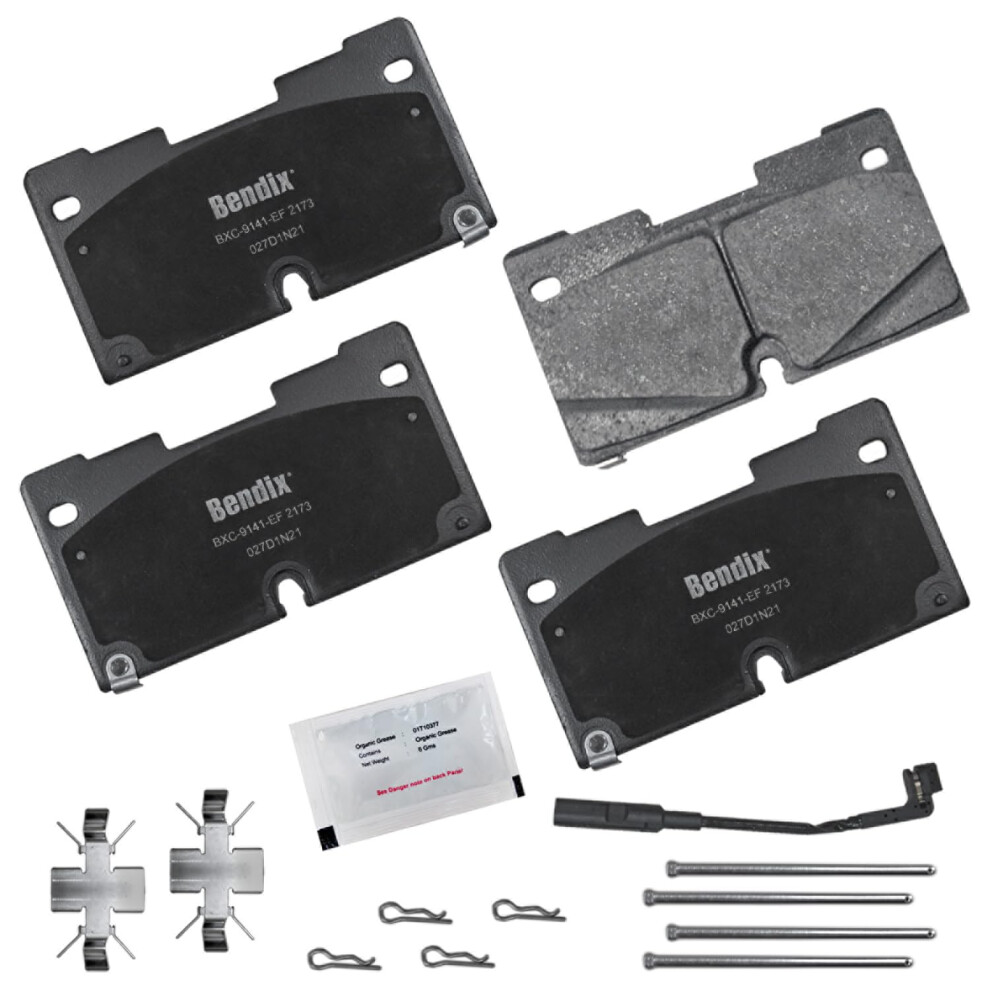 Bendix Priority1 Cfc2173 Ceramic Front Brake Pads For Select Models Cadillac Escalade Escalade Esv Chevrolet Cheyenne Silverado 1500 Silverado 1500 Lt 887243383899