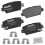 Bendix Priority1 CFC2156 ceramiczne tylne klocki hamulcowe do Mitsubishi Eclipse Cross 2020-2018 Eclipse Cross 2024-2022 1
