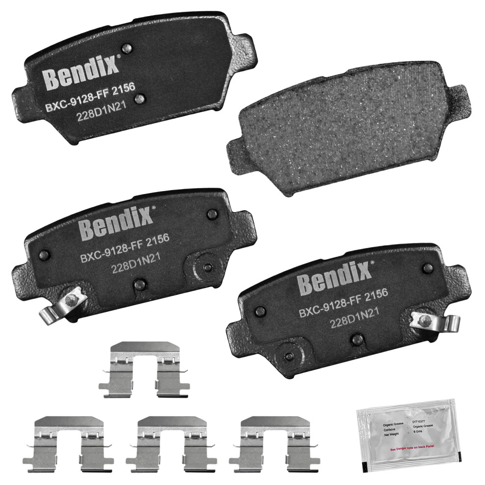 Bendix Priority1 Cfc2156 Ceramic Rear Brake Pads For Mitsubishi Eclipse Cross 2020-2018 Eclipse Cross 2024-2022 887243284660