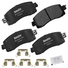 Bendix Priority1 CFC2045 Ceramiczne klocki hamulcowe przednie do Subaru Crosstrek 2023-2018 Forester 2023-2019 Impreza 2022-2017 Legacy 2023-2020 Out