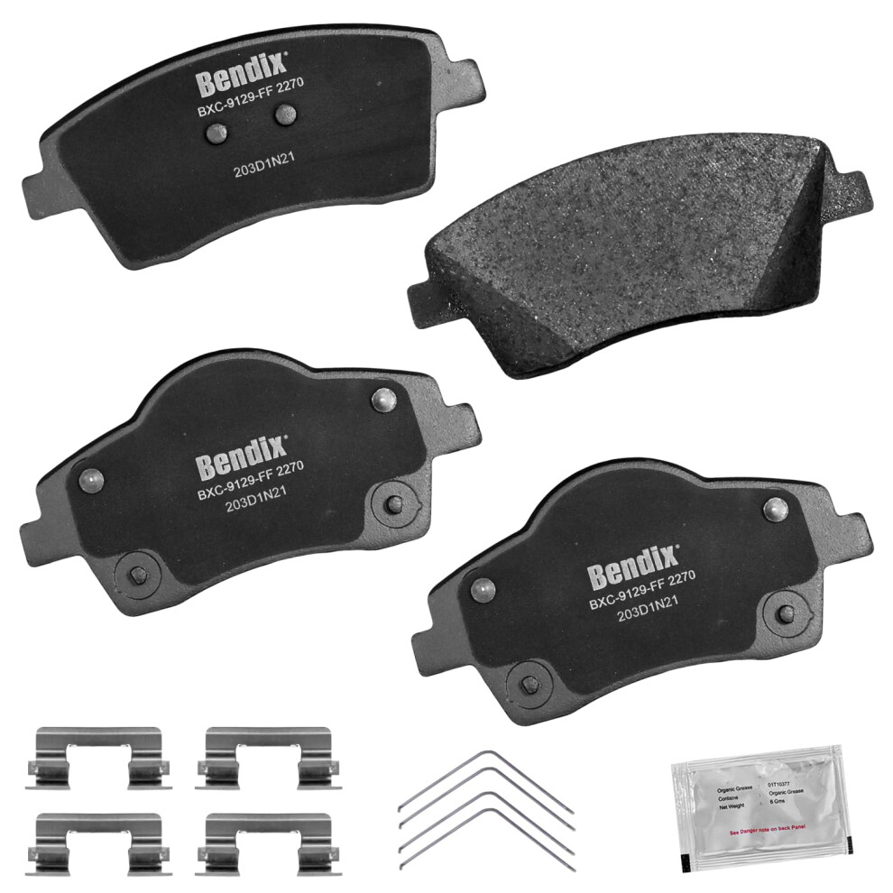 Bendix Priority1 Cfc2270 Ceramic Front Brake Pads For Volvo Xc40 2024-2019 887243284868