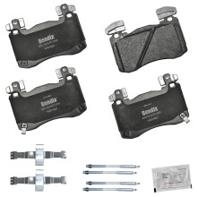 Bendix Priority1 CFC2145 Ceramiczne przednie klocki hamulcowe do Genesis G70 2022-2019 Kia Stinger 2022-2018
