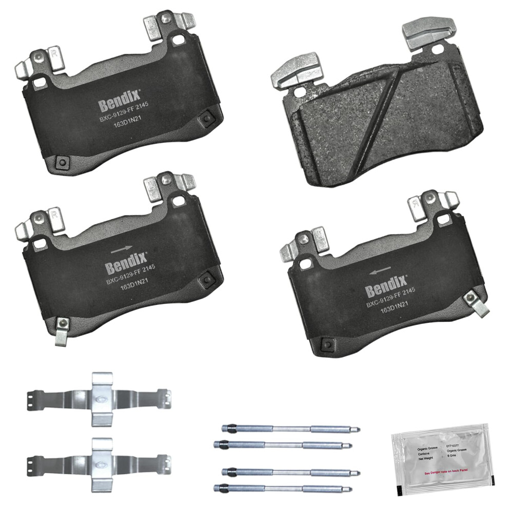 Bendix Priority1 Cfc2145 Ceramic Front Brake Pads For Genesis G70 2022-2019 Kia Stinger 2022-2018 887243284646