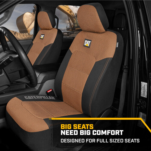 CAT Capa de Assento Automóvel Cat MeshFlex para Carros e SUVs (Conjunto de 2) - Bege 2