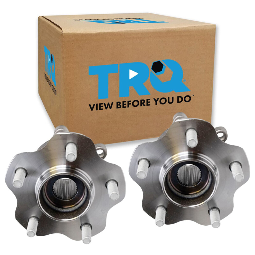 Trq Rear Wheel Hub Bearings Assembly Set Compatible With 2013 Infiniti Jx35 2014-2019 Qx60 2019-2021 Nissan Altima 2015-2019 Murano 2013-2019 Pathfind 195591313605