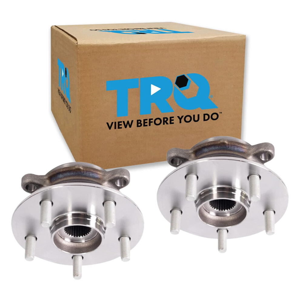 Trq Front Wheel Hub Bearings Assembly Set Compatible With 2019-2023 Toyota Rav4 195591313674