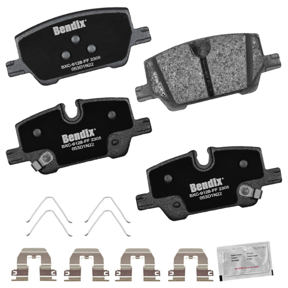 Bendix Priority1 Cfc2308 Ceramic Rear Brake Pads For Buick Encore Gx 2023-2020 Chevrolet Trailblazer 2023-2021 887243291354