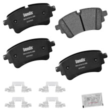 Pastilhas de Travão Cerâmicas Bendix Priority1 CFC2364 para Audi A4, A5, A6, A7