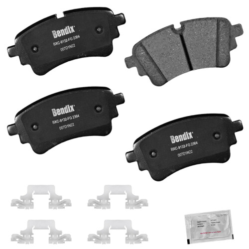 Pastilhas de Travão Cerâmicas Bendix Priority1 CFC2364 para Audi A4, A5, A6, A7