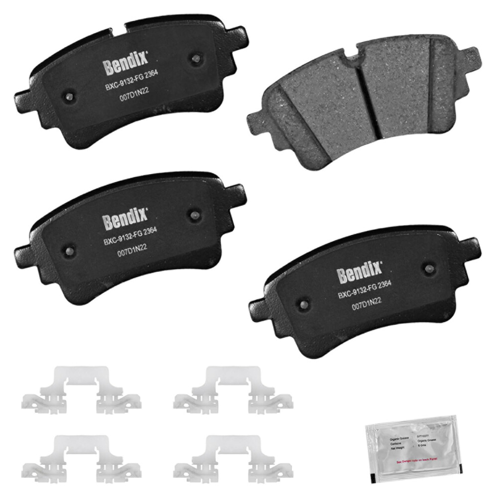 Bendix Priority1 Cfc2364 Ceramic Rear Brake Pads For Select Models Audi A4 A4 Allroad A4 Quattro A5 Quattro A5 Sportback A6 Allroad A6 Quattro A7 Spor 887243291361