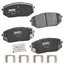 Bendix Priority1 CFC2398 ceramiczne przednie klocki hamulcowe dla Hyundai Ioniq 5 2023-2022 Tucson 2022 Kia EV6 2023-2022 Sportage 2023-2021
