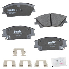 Bendix Priority1 CFC2285 ceramiczne przednie klocki hamulcowe do Hyundai Venue 2024-2020 Kia Soul 2023-2020