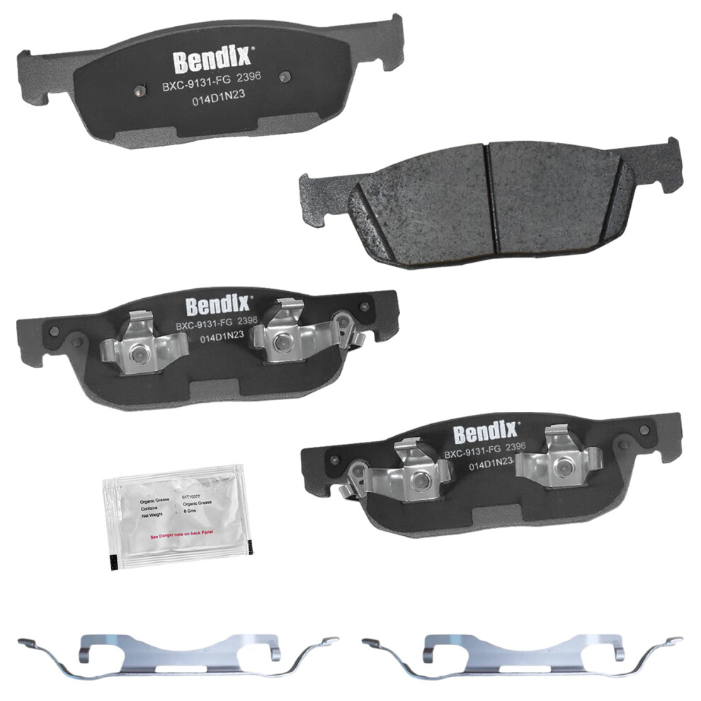 Bendix Priority1 Cfc2396 Ceramic Front Brake Pads For Acura Mdx 2024-2022 887243426091