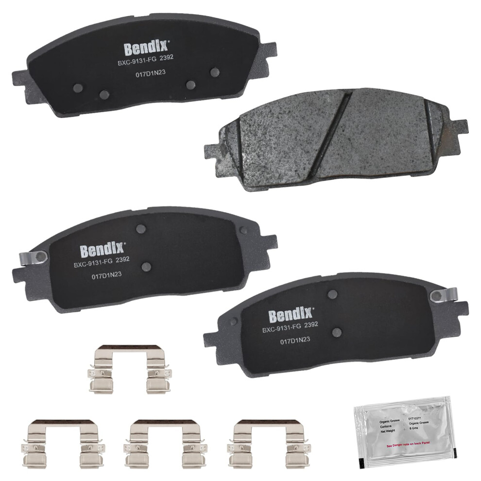Bendix Priority1 Cfc2392 Ceramic Front Brake Pads For Kia Carnival 2023-2022 887243426077