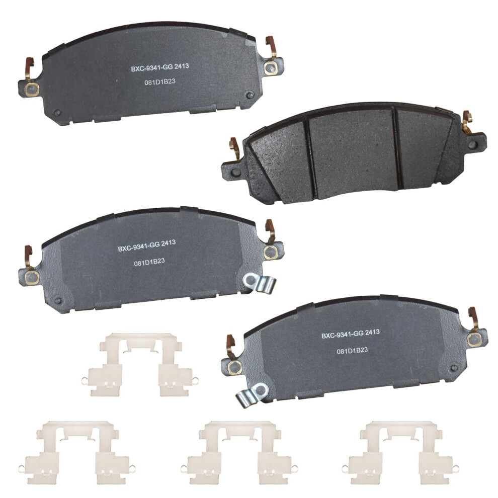 Bendix Premium Sbc2413 Ceramic Front Brake Pads For Infiniti Qx60 2023-2022 Mitsubishi Outlander 2023-2022 Outlander Phev 2023 Nissan Pathfinder 20 887243419406