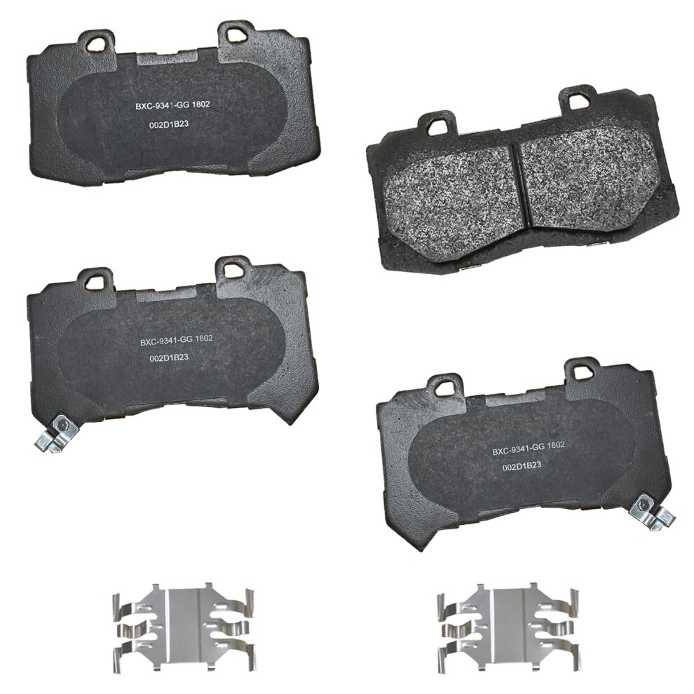 Bendix Premium Sbc1802 Ceramic Front Brake Pads For Chevrolet Colorado 2020-2015 Gmc Canyon 2020-2015 887243418713