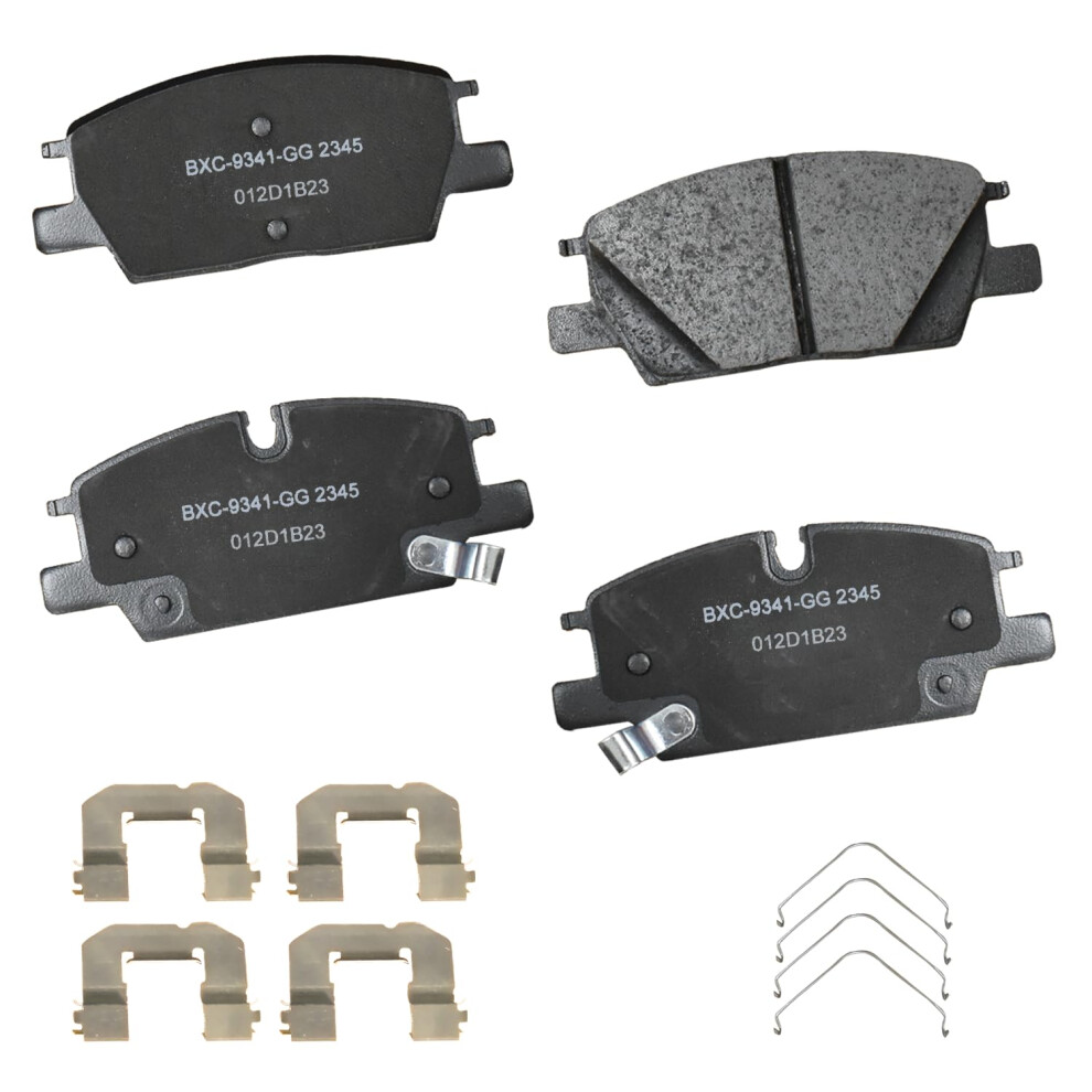 Bendix Premium Sbc2345 Ceramic Front Brake Pads For Cadillac Ct4 2021-2020 Chevrolet Equinox 2023-2021 Malibu 2023-2021 Gmc Terrain 2022-2021 887243425728