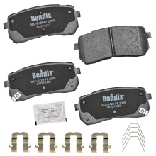 Bendix Priority1 CFC2309 ceramiczne tylne klocki hamulcowe do Hyundai Veracruz 2012-2007 Kia Sedona 2021-2015
