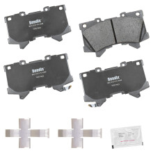 Bendix Priority1 CFC2442 ceramiczne przednie klocki hamulcowe dla Lexus LX600 2024-2022 Toyota Sequoia 2024-2023 Tundra 2024-2022