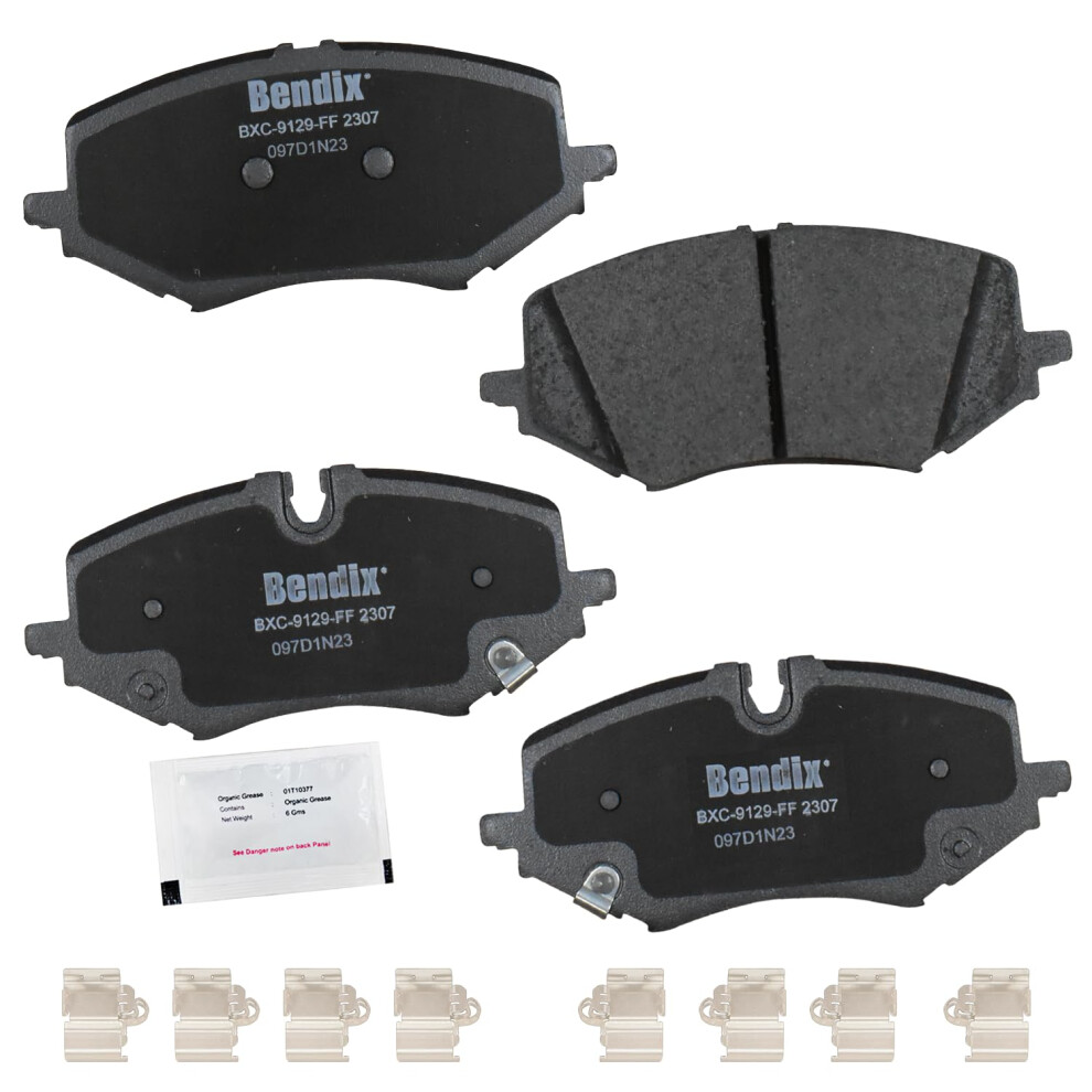 Bendix Priority1 Cfc2307 Ceramic Front Brake Pads For Buick Encore 2020 Encore Gx 2022-2020 Chevrolet Trailblazer 2022-2021 887243418904