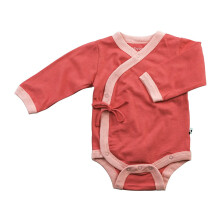 Babysoy Baby Girls Kimono Bodysuit A Blossom 3-6 M?neder