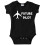 Future Pilot Funny Baby Bodysuit Sp?dbarn (sort 6 m?neder) 1