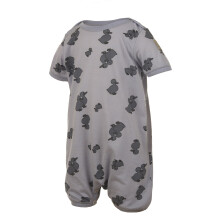 Janus 100% Merinould Baby Romper Kort?rmet Maskinvaskbar Lavet i Norge (60 (4-6 m?neder) Bl?)