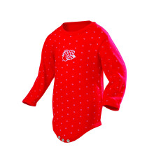 Janus 100 % bomuld babybody lang?rmet lavet i Norge (80 (12 m?neder) r?d)