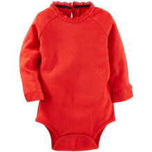 OshKosh B'Gosh kojeneck dvc pleten body 11424014 cerven 9M