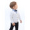 Lilax Baby Jungen Basic Langarm V-Ausschnitt Klassischer Strick Cardigan Pullover (Wei    3-6 Monate) 3