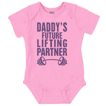 Brisco Brands - Body per neonati, daddy's Future Gym Partner, per la festa del pap