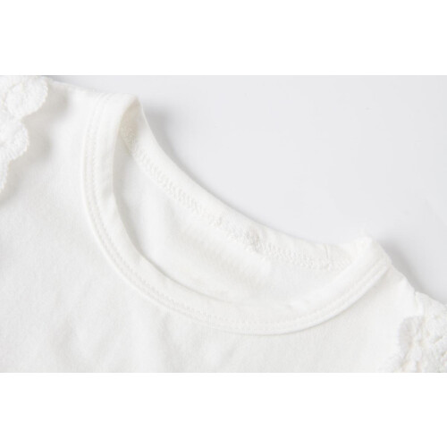Yatong Macacão para Meninas (0-6 Meses, Branco) 2