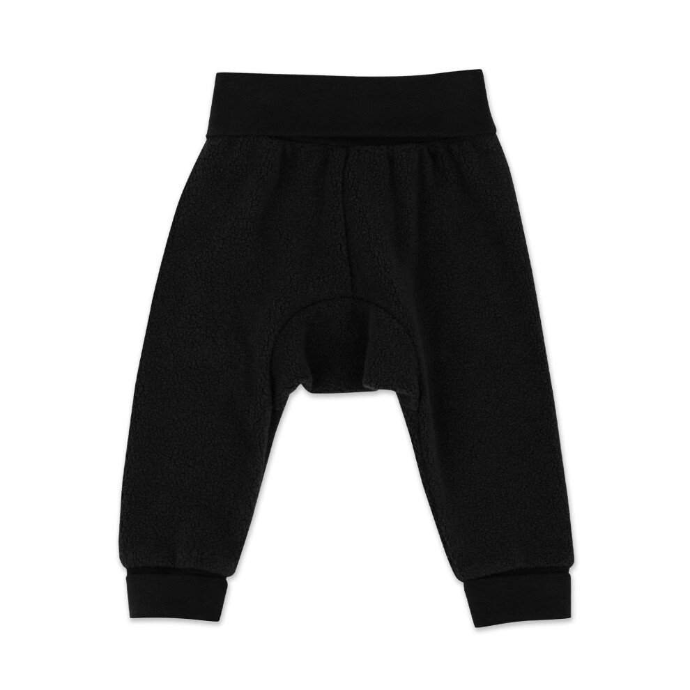 Pantalon polaire unisexe Zutano pour b   b   , gar   ons et filles, surv   tement et jogging pour b   b   , noir, 18 mois
