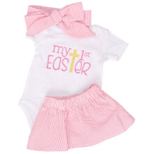 Unik Baby Girls My 1st Easter Skirt Layette Set (3 m?neder)