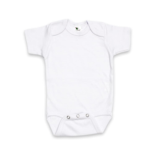 Laughing Giraffe Baby Blank Kurzarm-Einteiler-Bodysuit, Wei    (18   24 Monate, Wei   )