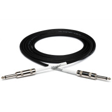 Hosa GTR-220 lige til lige guitarkabel 20 fod sort