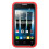 Aigle Eagle Cell Alcatel OneTouch Evolve 2 Hybrid Armor Protective Case With Stand - Retail Packaging - U4 Black/Red 2