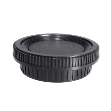 CAMDESIGN BAGRE LENS CAP & BODY CAP SET KOMPATIBEL MED MINOLTA MD/MC/SR ROKKOR LENERS X-700 X570 X-370 XD XD-7 XG XG-7 X-1 SR-1 SR-2 SR-7