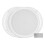 Microsoft Reliable Hardware Company RH-4002-8-2-A White Surface Mount 8-3/8"""" Speaker Covers  Pair 1