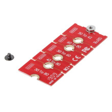 RINGBUU - Udvidet beslag M2 M2Plus NGFF NVME M.2 Udvidet overf?rsel 2230 2242 2260 2280 Aircraft M2 ?ndring i lang st?rrelse NVME NGFF M.2 U.2 M3