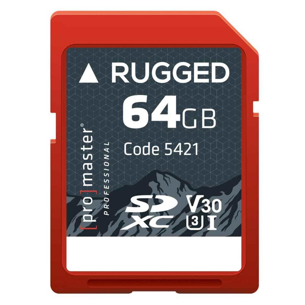 Carte m   moire robuste ProMaster SDXC 64 Go UHS-I (mod   le 5421)